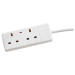 SMJ F2W5MP Extension Lead 240V 2-Way 13A Neon 5m