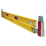 Stabila 17708 106T-183 Extendable Spirit Level 3 Vial 183-315cm