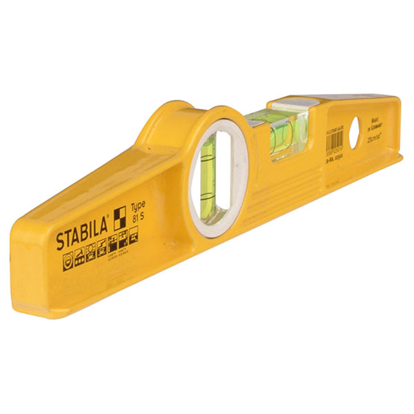 Stabila 02510 81S-10ML Magnetic Torpedo Level 25cm Loose