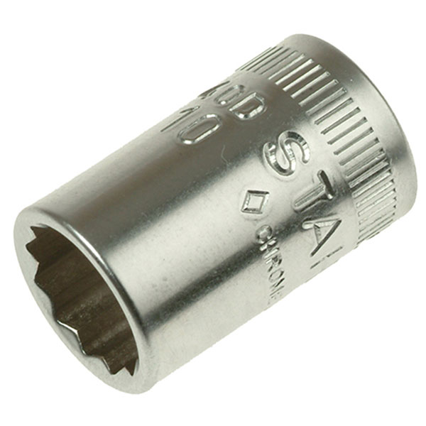  01030013 Bi-Hexagon Socket 1/4in Drive 13mm