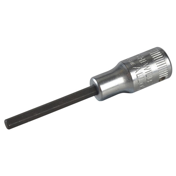  01050004 INHEX Socket 1/4in Drive 4mm