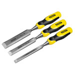 Stanley STHT5-16359 DYNAGRIP™ Bevel Edge Chisel with Strike Cap Set, 3 Piece