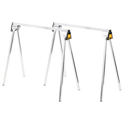 Stanley STST81337-1 Essential Metal Sawhorses (Twin Pack)