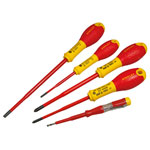 Stanley XTHT0-62694 FatMax® VDE Insulated Screwdriver Set, 5 Piece Plusminus