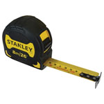 Stanley STHT0-33569 Grip Pocket Tape 8m/26ft (Width 28mm)
