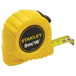 Stanley 0-30-496 Pocket Tape 5m/16ft (Width 19mm)