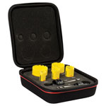 Starrett BF7006 KDC05021 Deep Cut Bi-Metal Electrician's Holesaw Kit, 7 Piece