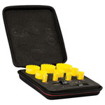 Starrett BF7009 KDC10021 Deep Cut Bi-Metal Deluxe Electricians Holesaw Kit 12 Pc