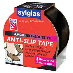 Sylglas 8620040 Anti-Slip Tape 50mm x 3m Black