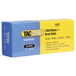 Tacwise 0396 18 Gauge 25mm Brad Nails Pack of 5000