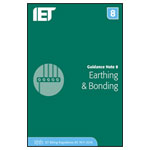 IET Publishing Guidance Note 8: Earthing and Bonding 5th Edition