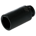 Teng 920627N Deep Impact Socket Hexagon 6-Point 1/2in Drive 27mm