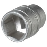 Teng M140512 Hexagon Socket 6 Point Regular 1/4in Drive 12mm