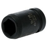 Teng 920118 Impact Socket Hexagon 6-Point 1/2in Drive 9/16in