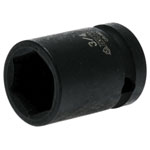 Teng 920124 Impact Socket Hexagon 6-Point 1/2in Drive 3/4in