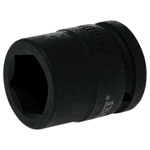 Teng 940527 Impact Socket Hexagon 6-Point 3/4in Drive 27mm
