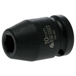 Teng 920510N Impact Socket Hexagon 6-Point 1/2in Drive 10mm