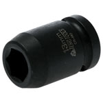 Teng 920513N Impact Socket Hexagon 6-Point 1/2in Drive 13mm