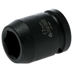 Teng 920517N1 Impact Socket Hexagon 6-Point 1/2in Drive 17mm