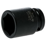Teng 920524N Impact Socket Hexagon 6-Point 1/2in Drive 24mm