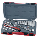 Teng T3835AF Socket Set of 35 A/F 3/8in Drive