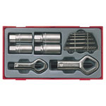 Teng TC29 TTSN11 Stud & Nut Remover Set, 11 Piece