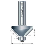 Trend 46/38 x 1/2 TCT Bearing Guided Chamfer 45° 50 x 19mm