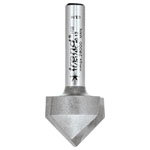 Trend 11/3 x 1/4 TCT V-Groove Cutter 45° 9.2 x 19.1mm