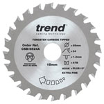 Trend CSB/8524A CraftPro Mini Saw Blade 85 x 15mm x 24T