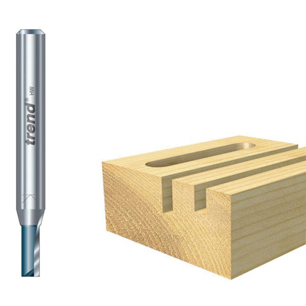 Trend C016 x 1/4 TCT Two Flute Cutter 10.0 x 19.1mm