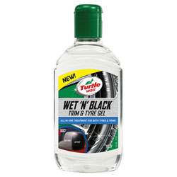 Turtle Wax 53144 Wet 'n' Black Trim & Tyre Gel 300ml