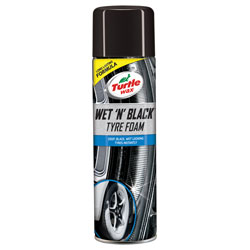 Turtle Wax 53145 Wet 'n' Black Tyre Foam 500ml