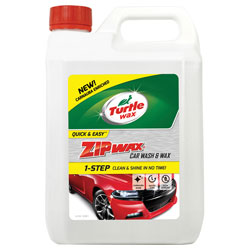 Turtle Wax 52821 Zip Wax Car Wash & Wax 2.5 litre