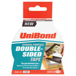 UniBond 1668253 Double-Sided Tape 38mm x 5m