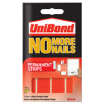 UniBond 1507605 No More Nails Permanent Pads 19mm x 40mm (Pack of 10)