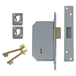 UNION B-3G110-SC-73 3G110 C Series 5 Detainer Deadlock 73mm Satin Chrome