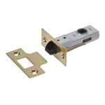 UNION J2600 Tubular Latch Essentials Polished Brass 65mm 2.5in Boxed