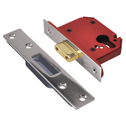 UNION StrongBOLT 21EU EUS-SS-3.0 Euro Deadlock Stainless Steel 81mm 3in