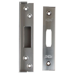 UNION StrongBOLT 2100 Mortice Deadlock Rebate Kit 13mm Satin Chrome Box