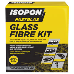 U-POL GL/LA/D ISOPON® FASTGLAS Resin & Glass Fibre Kit Large