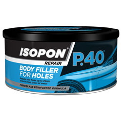 U-POL P40/1 P.40 Body Filler for Holes Tin 600ml