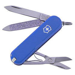 Victorinox 062232B1 Classic SD Swiss Army Knife Blue Blister Pack