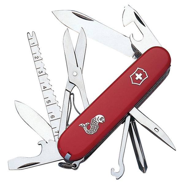 Victorinox 1473372 Fisherman Swiss Army Knife Red 1473372