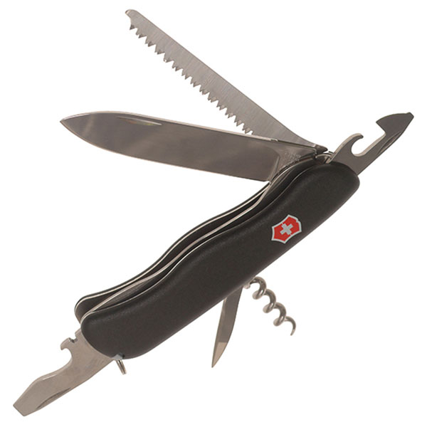 Victorinox 083633 Forester Swiss Army Knife Black 083633
