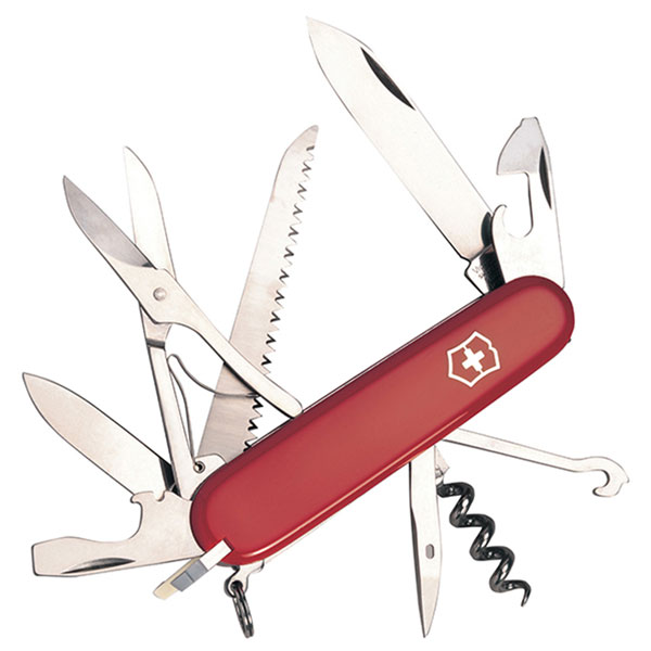 Victorinox 13713B1 Huntsman Swiss Army Knife Red Blister Pack