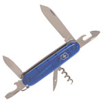 Victorinox 13603T2B1 Spartan Swiss Army Knife Translucent Blue Blister Pack