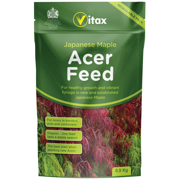 Vitax 6AF901 Japanese Maple Acer Feed 0.9kg Pouch