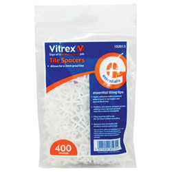 Vitrex 102013 Essential Tile Spacers 3mm (Pack 400)