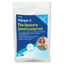 Vitrex LLS2500 Long Leg Spacer 2mm (Pack 500)