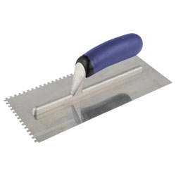 Vitrex 102970 Professional Notched Adhesive Trowel 4mm S/Steel 11 x 4.1/2in